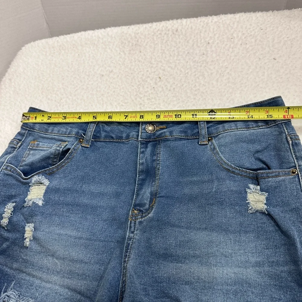 Distressed Denim Women's Jean Shorts